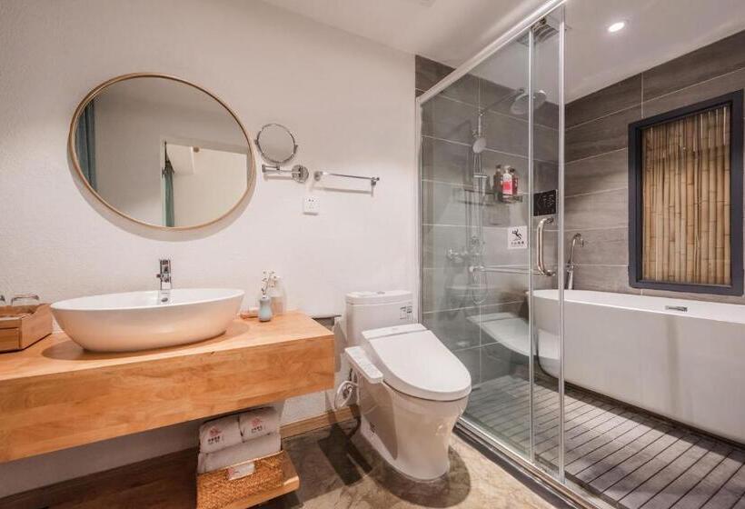 Номер Deluxe, Shang Shan Ruo Shui 大理上山若水客栈