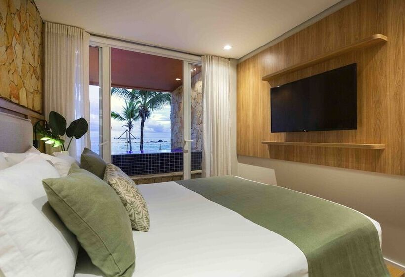 Номер Deluxe Вид на Море, Pousada Bahia Tambor
