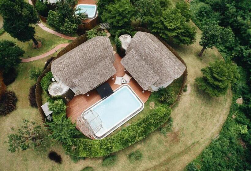Вилла с 1 спальней и бассейном, Boribot Pool Resort