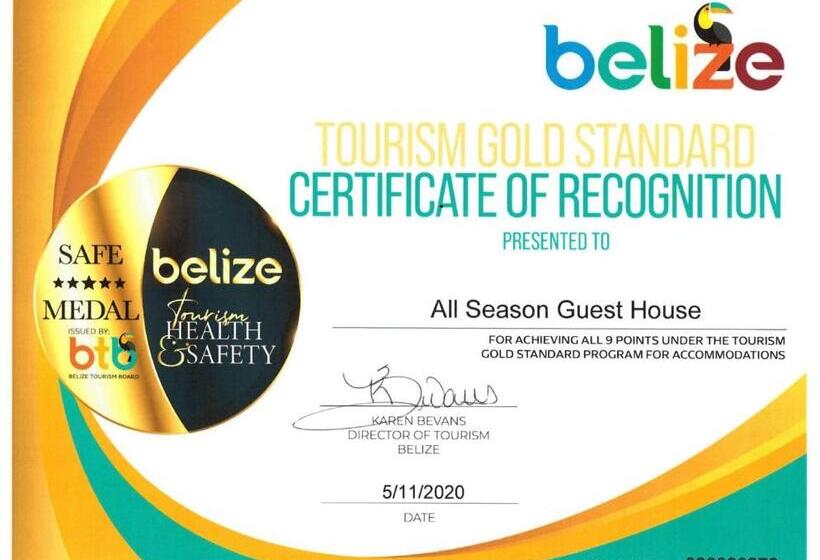 オーシャンビューデラックスルーム, All Seasons Belize