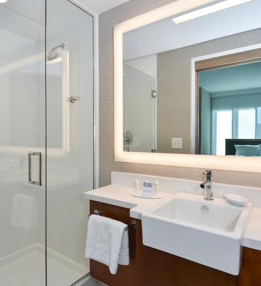 Стандартный Номер Кровать Кинг, Springhill Suites By Marriott Charlotte City Center