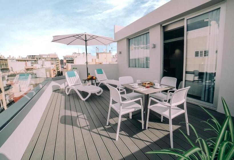 １ベッドルームペントハウスアパート, Mannix Urban Apartments