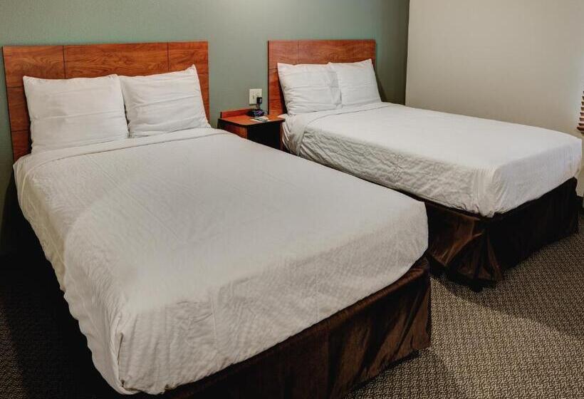 חדר סטנדרט שתי מיטות זוגיות, Woodspring Suites Columbus Ne I 270 Airport