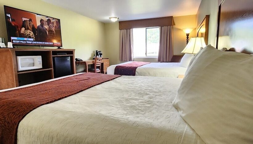 غرفة ديلوكس سرير ملكى, Cowlitz River Lodge