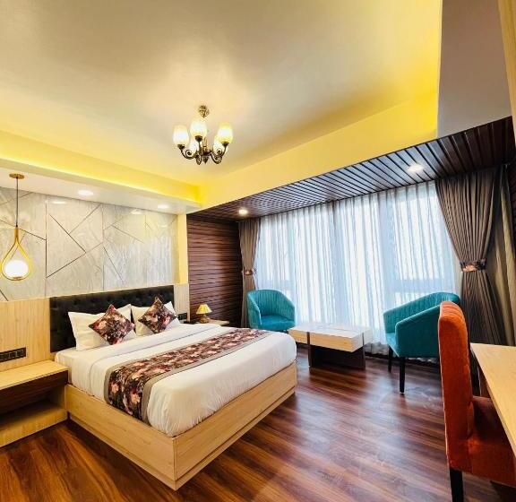 스탠다드 룸 산 전망, Grg Luxury Broadway Boutique Hotel At Prime Location Mall Road Darjelling Near Mahakaal Temple