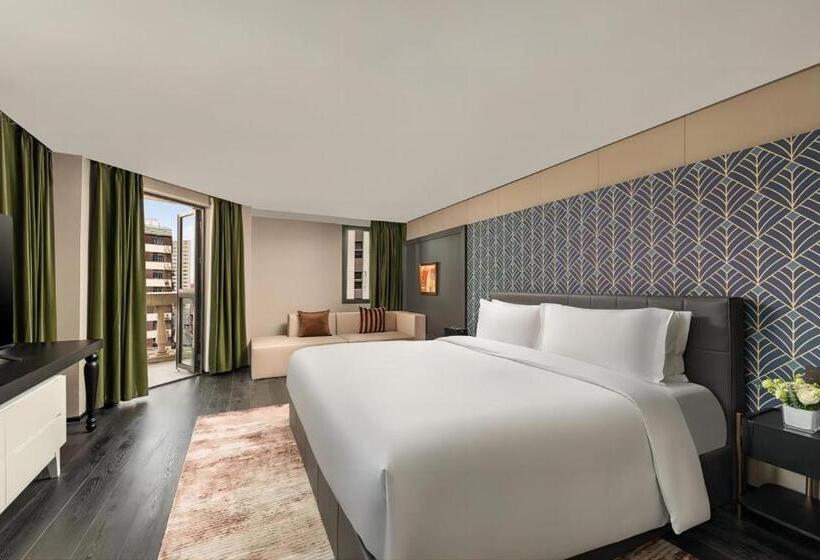 اتاق استاندارد با چشم‌انداز, Jinglai Bushe Hotel Bund Nanjing West Road Shanghai