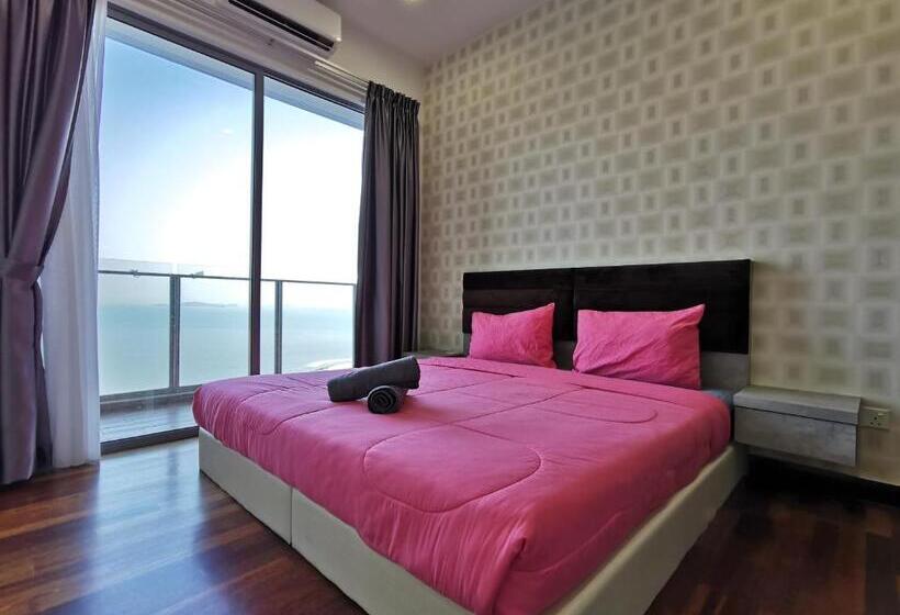 1 Schlafzimmer Apartment Meerblick, Thermospace Silverscape A 19 01 Melaka City