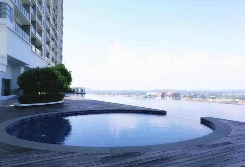 1 Schlafzimmer Apartment Meerblick, Thermospace Silverscape A 19 01 Melaka City
