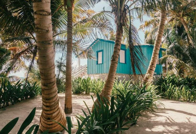 海景标准间带阳台, Ranguana Caye Cabanas
