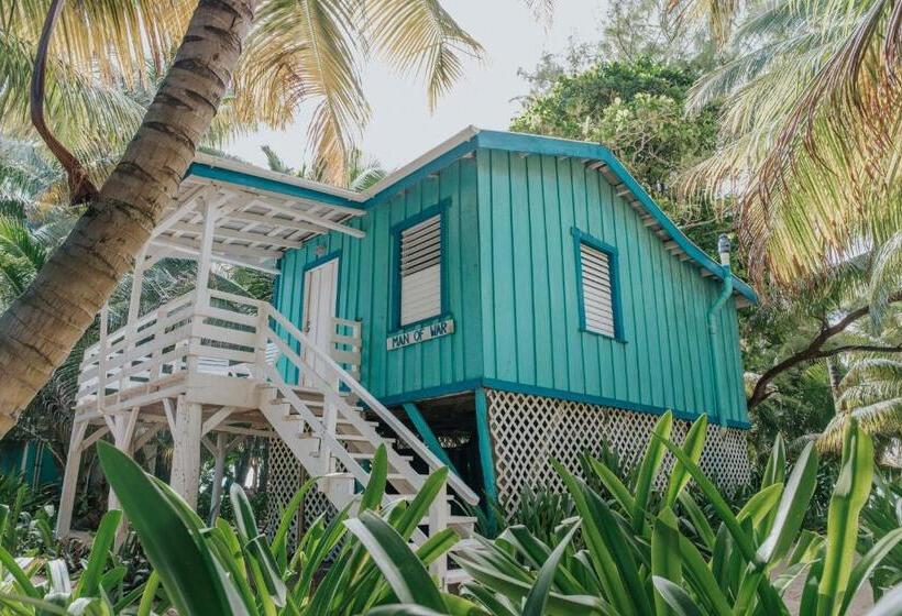 海景标准间带阳台, Ranguana Caye Cabanas