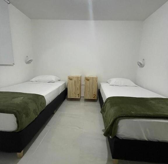 스탠다드 룸 공동 욕실, Casa Lupe Hostal