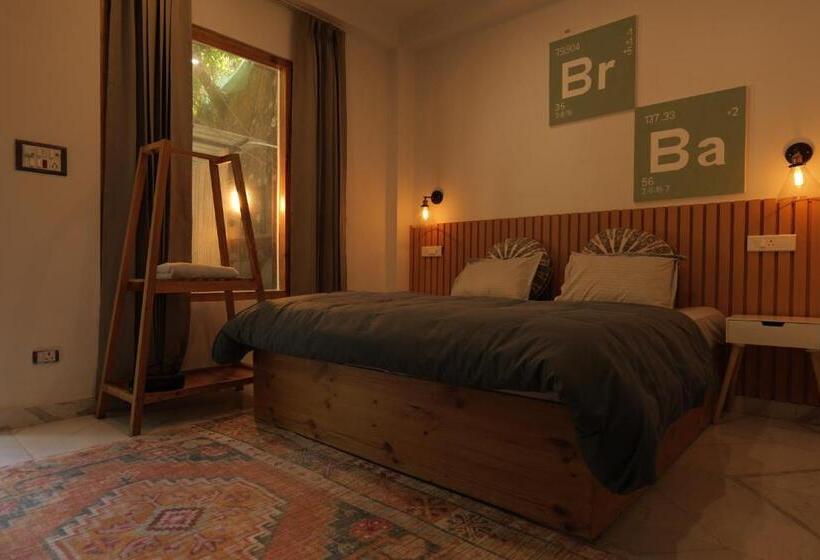 デラックスルーム, The Trippy Tribe Riverside Hostel Kasol