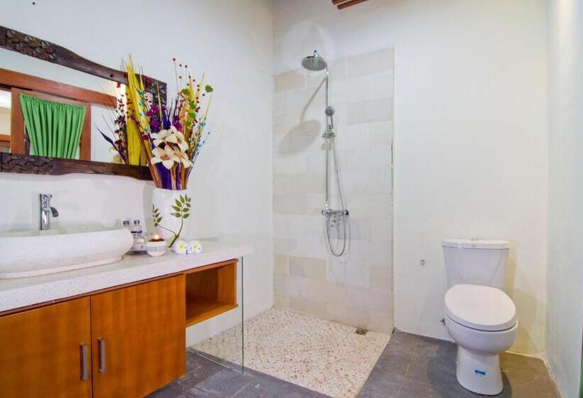 اتاق استاندارد با چشم‌انداز استخر, Maha Residence Guest House