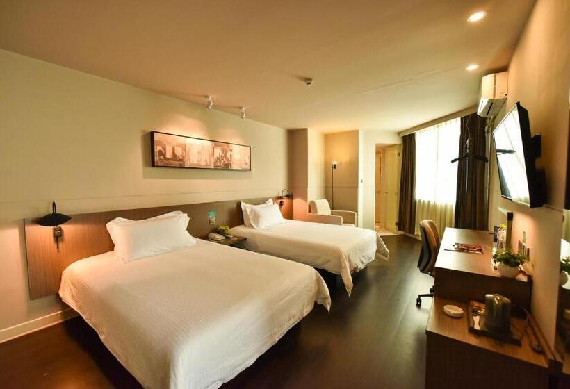 商务房间, Jinjiang Inn Haikou Binhai Avenue Qilou Old Street