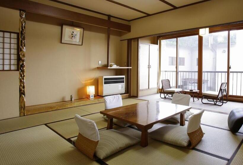 스탠다드 룸 공동 욕실, Hishino Onsen Tokiwakan