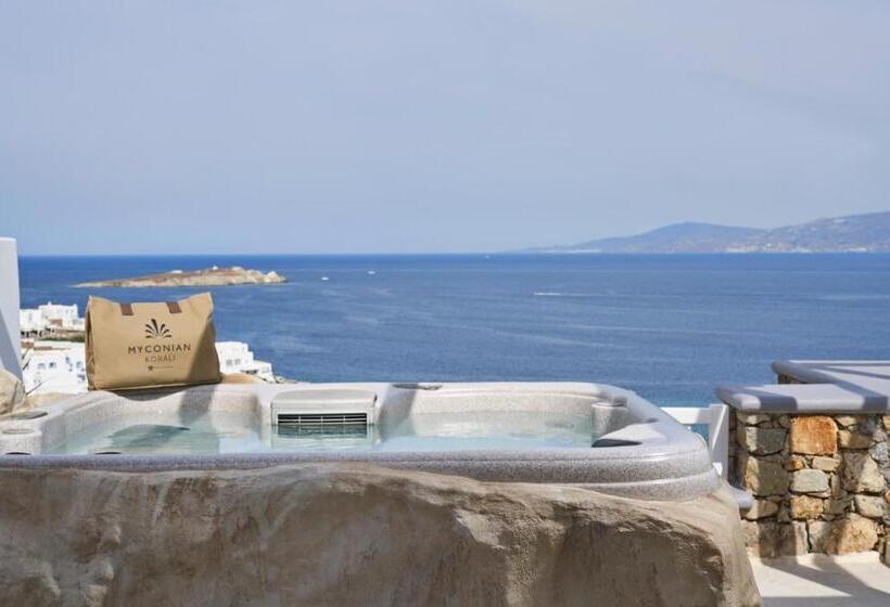 Полулюкс Премиум, Myconian Korali Relais & Chateaux