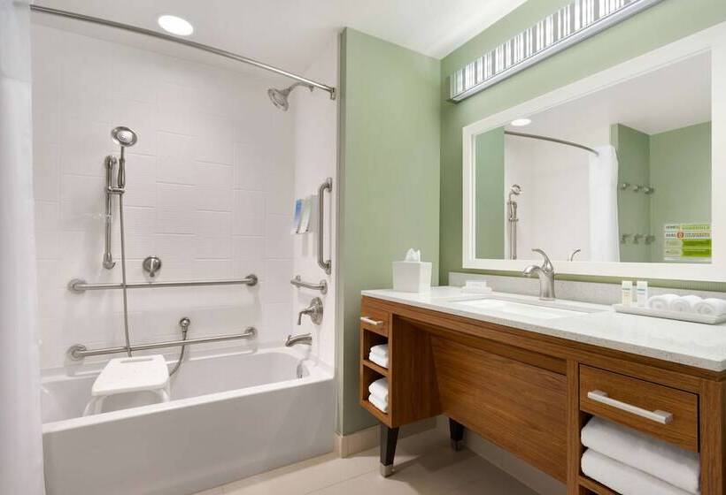 Engelliler için Süit, Home2 Suites By Hilton Joliet/plainfield