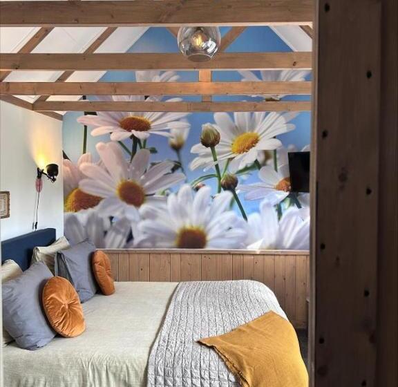 스탠다드 테라스 룸, Bed En Brochje De Oase