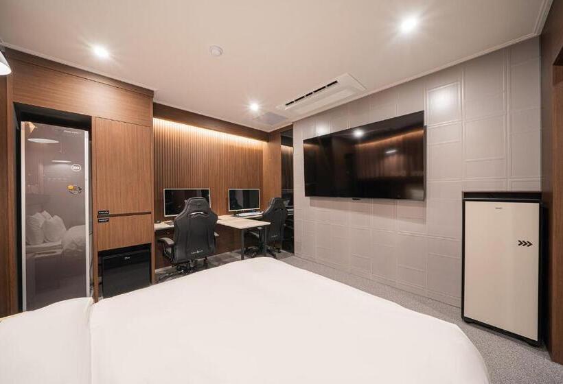 Стандартный Номер Кровать Кинг, Sangju Brown Dot Hotel Sangju Branch