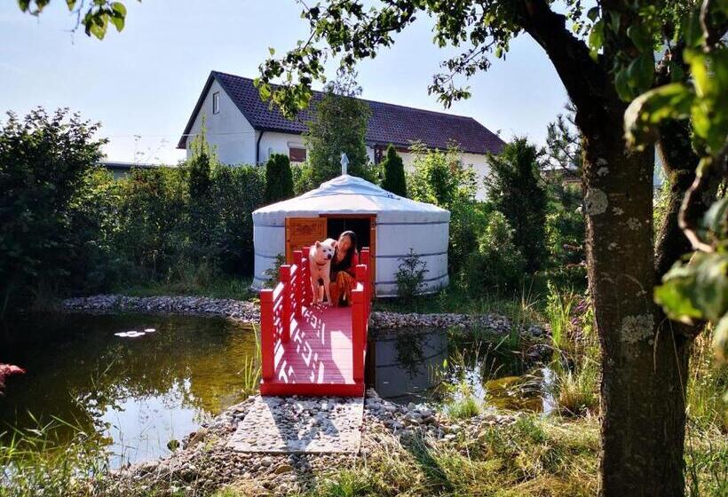标准房带园景, Seminarhaus Arya Maitreya
