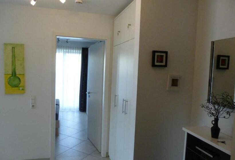 带1个卧室的带阳台的公寓, Residenz Strandkrone 02