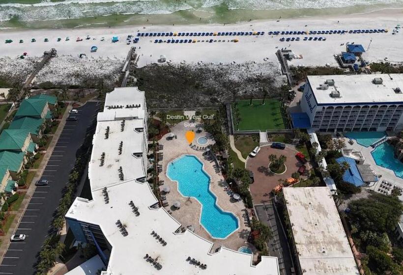침실 1개 풀장 전망 아파트, Pekilana Laini   New In Destin, Lazy River, Pools