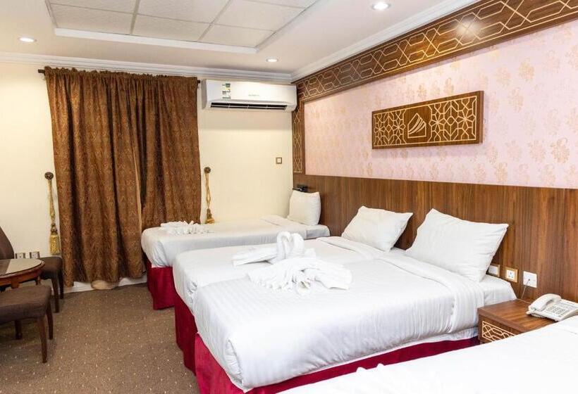 Четырехместный Номер Стандарт, Mahd Al Resala 1 Hotel   فندق مهد الرسالة 1