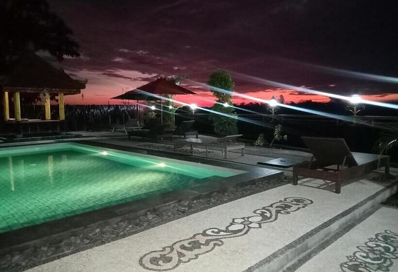Номер Стандарт Вид на Море с Балконом, Villa Pucak Lestari Pandawa Bali