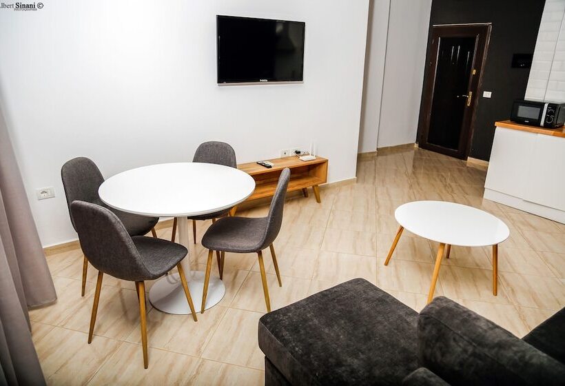 １ベッドルームのデラックスアパートメント, Arc Hotel Tirana
