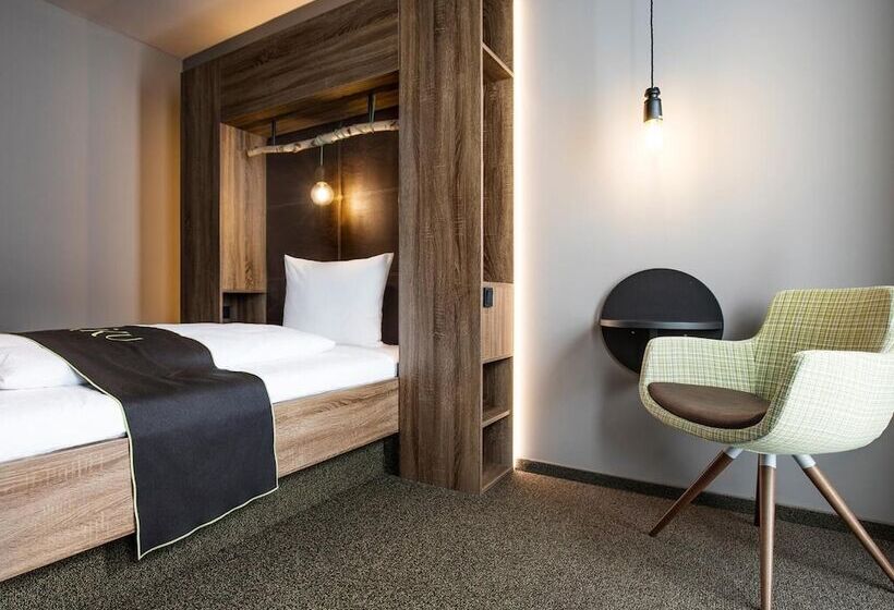 غرفة قياسية فردية, Riku Hotel Ulm