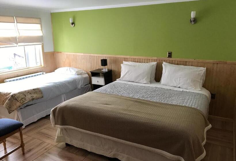 غرفة قياسية ثلاثية, Hostal Andes Patagonicos
