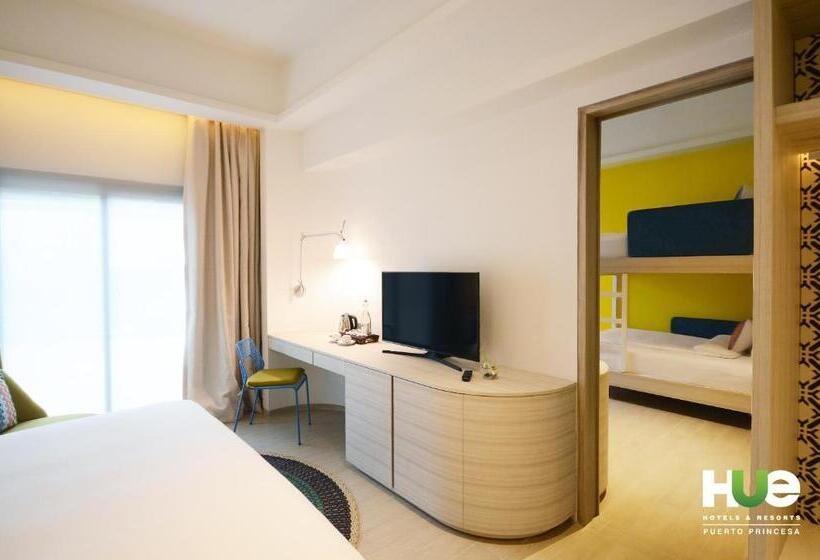 패밀리 룸, Hue Hotels And Resorts Puerto Princesa Managed By Hii