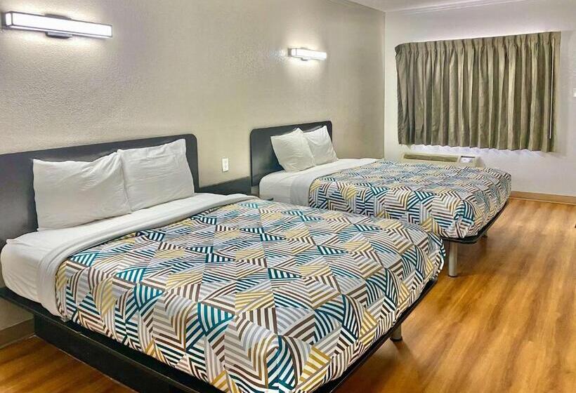 חדר סטנדרט מותאם לאדם עם מוגבלויות, Motel 6huntington, Wv