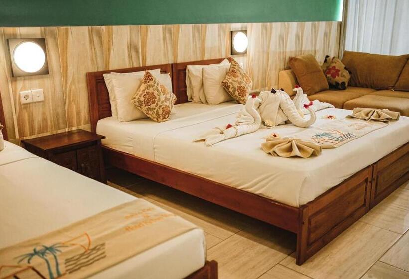스탠다드 트리플 룸, Amed Cafe & Hotel Kebun Wayan