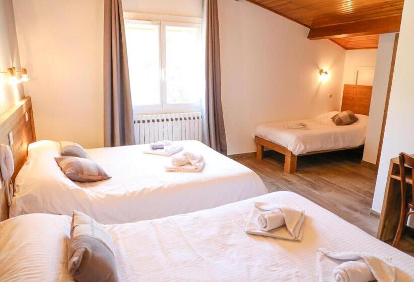 4인용 스탠다드 룸, Hôtel Sans Souci