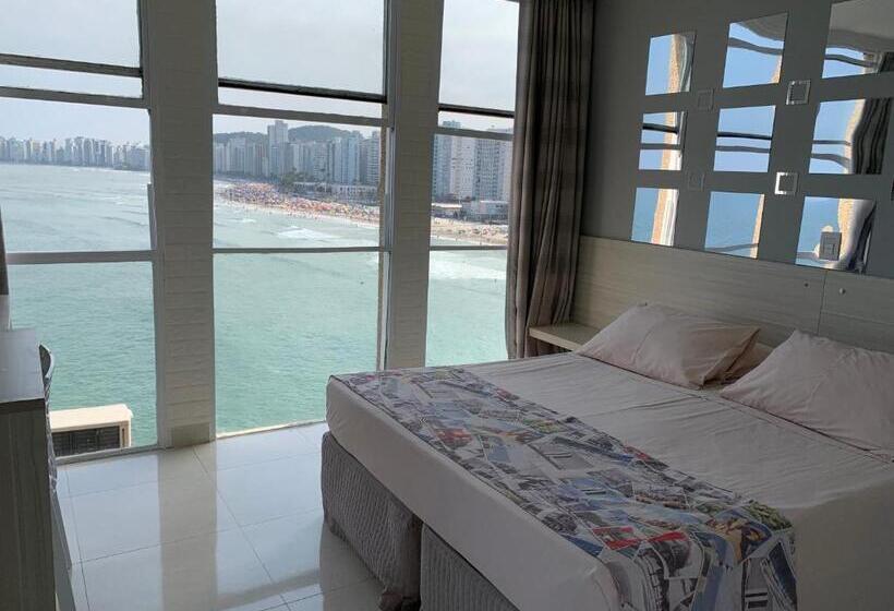 Номер Стандарт Вид на Море, Grand Hotel Guarujá   A Sua Melhor Experiência Beira Mar Na Praia!