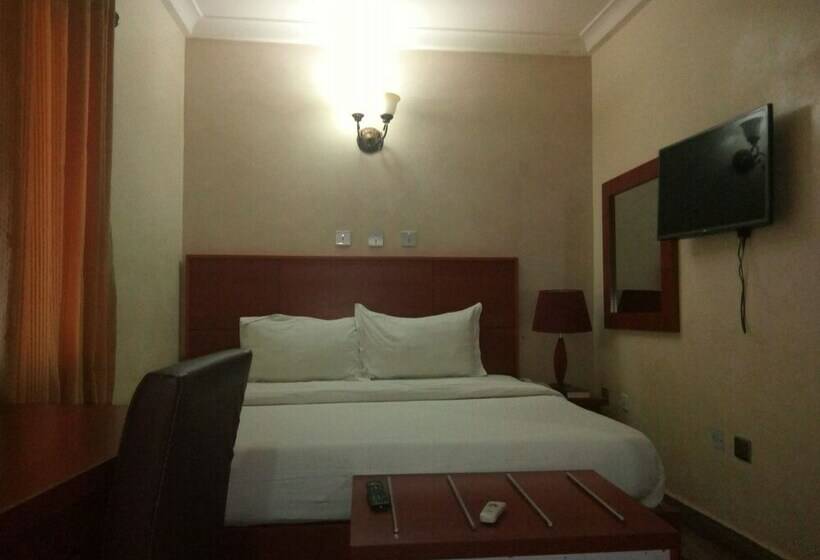 اتاق استاندارد با تخت دوبل, Top Rank Hotel Galaxy Enugu