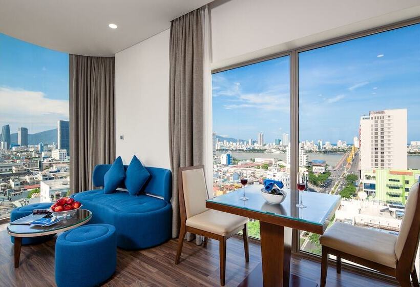 سوئیت با چشم‌انداز رودخانه, Mitisa Hotel Da Nang   Near Dragon Bridge