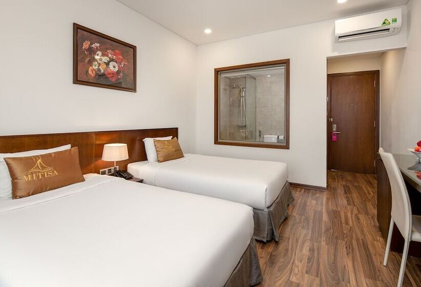 اتاق لوکس با چشم‌انداز شهر, Mitisa Hotel Da Nang   Near Dragon Bridge