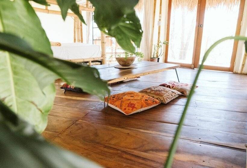 共用房间的床, Dreamsea Surf Resort Nicaragua