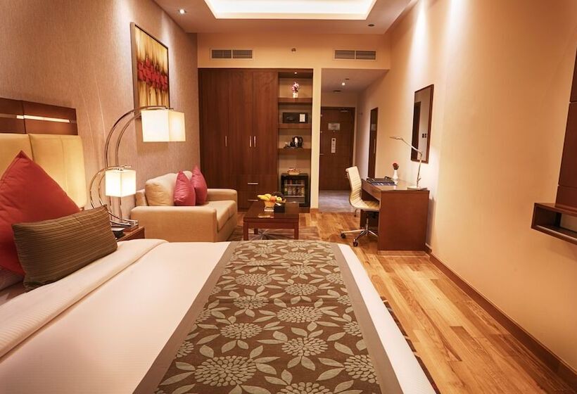 Номер Deluxe Кровать Кинг, Rose Park Hotel   Al Barsha, Opposite Metro Station