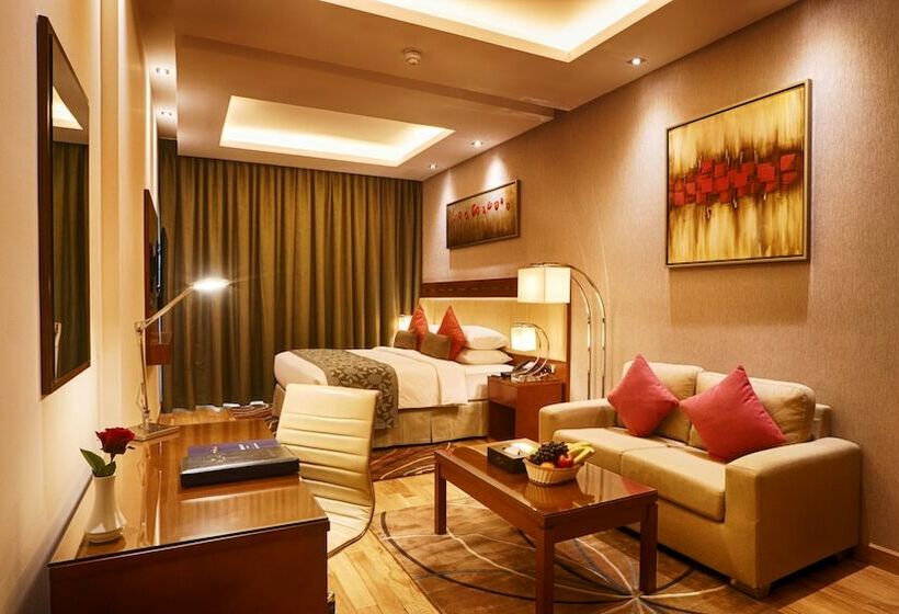 Номер Deluxe Кровать Кинг, Rose Park Hotel   Al Barsha, Opposite Metro Station