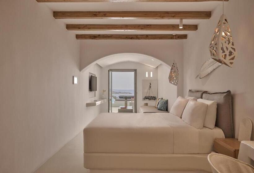 Люкс Deluxe Вид на Море, Olvos Luxury Suites Mykonos