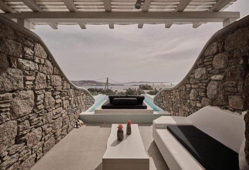 Люкс Deluxe Вид на Море, Olvos Luxury Suites Mykonos