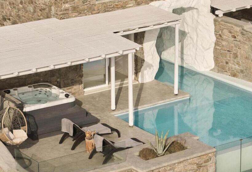 Люкс Superior, Olvos Luxury Suites Mykonos