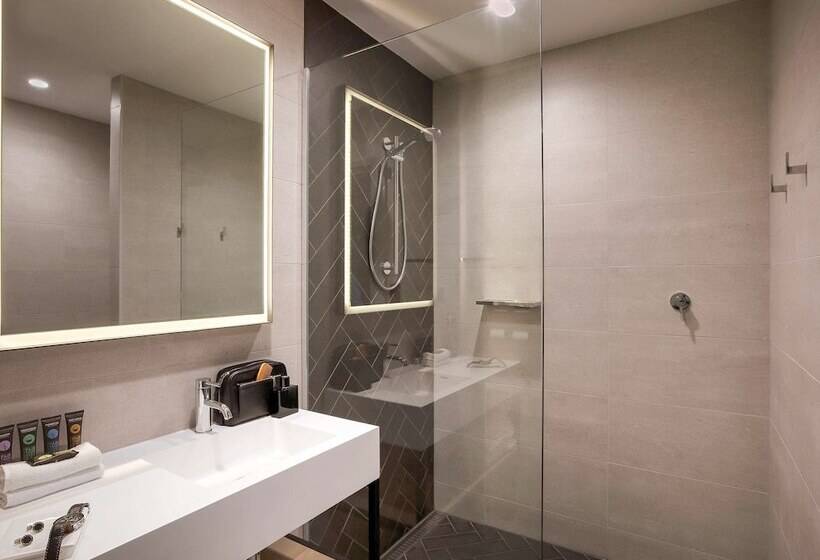 חדר סטנדרט שתי מיטות זוגיות, Novotel Melbourne South Wharf