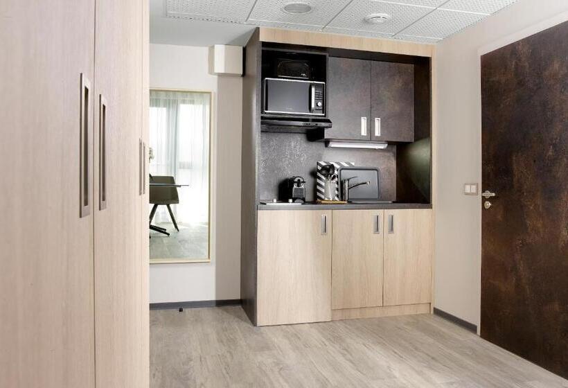 Апартаменты 1 Спальня с Террасой, One Loft Appart