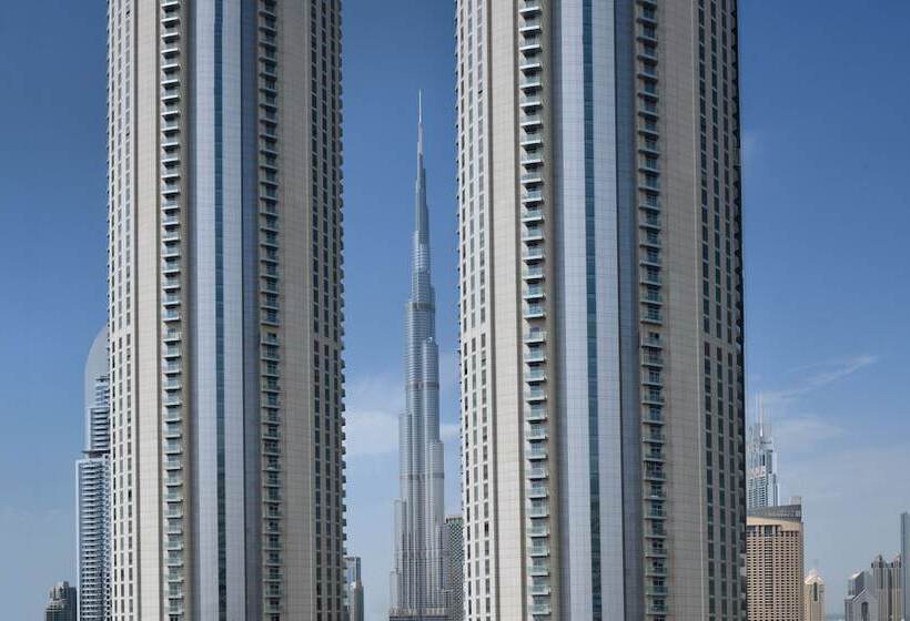 Апартаменты 1 Спальня с Видом, Mövenpick Hotel Apartments Downtown Dubai
