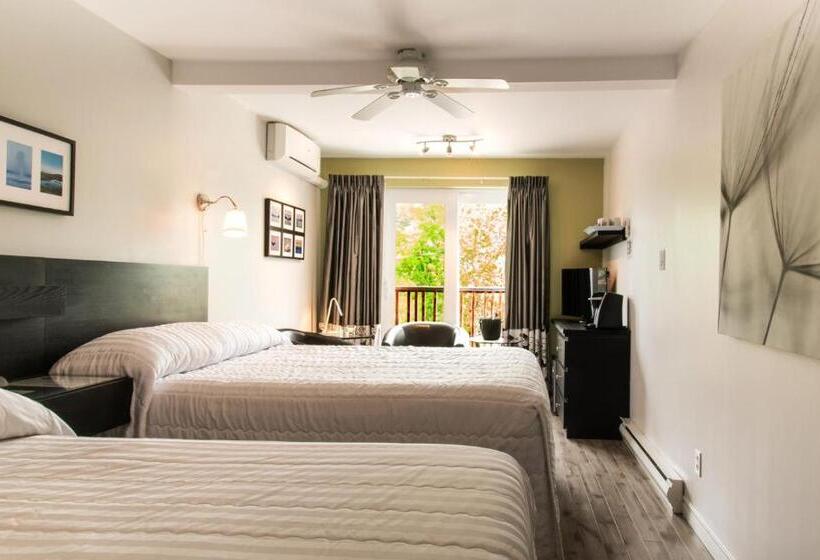 Номер Стандарт 2 Двуспальные Кровати, Hôtel Motel Le Beluga