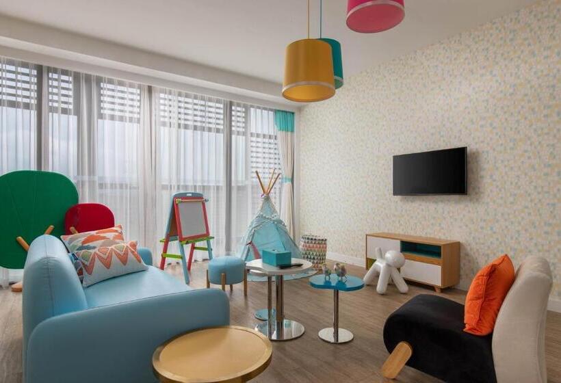 침실 2개 스위트, Mangrove Tree Resort World Sanya Bay  Elader Palm Tower